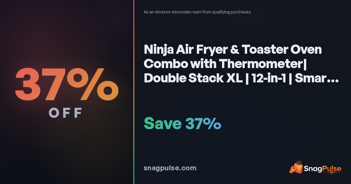 Ninja Double Stack XL Air Fryer Deal: 37% Off